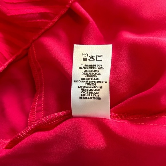 Anthropologie Amadi Tiered Cami Tank Top in Pink Rose Size XS - Picture 7 of 8